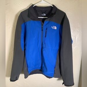 The North Face Zipper Jacket Two Tone Blue/Black Men's Medium (read disc)